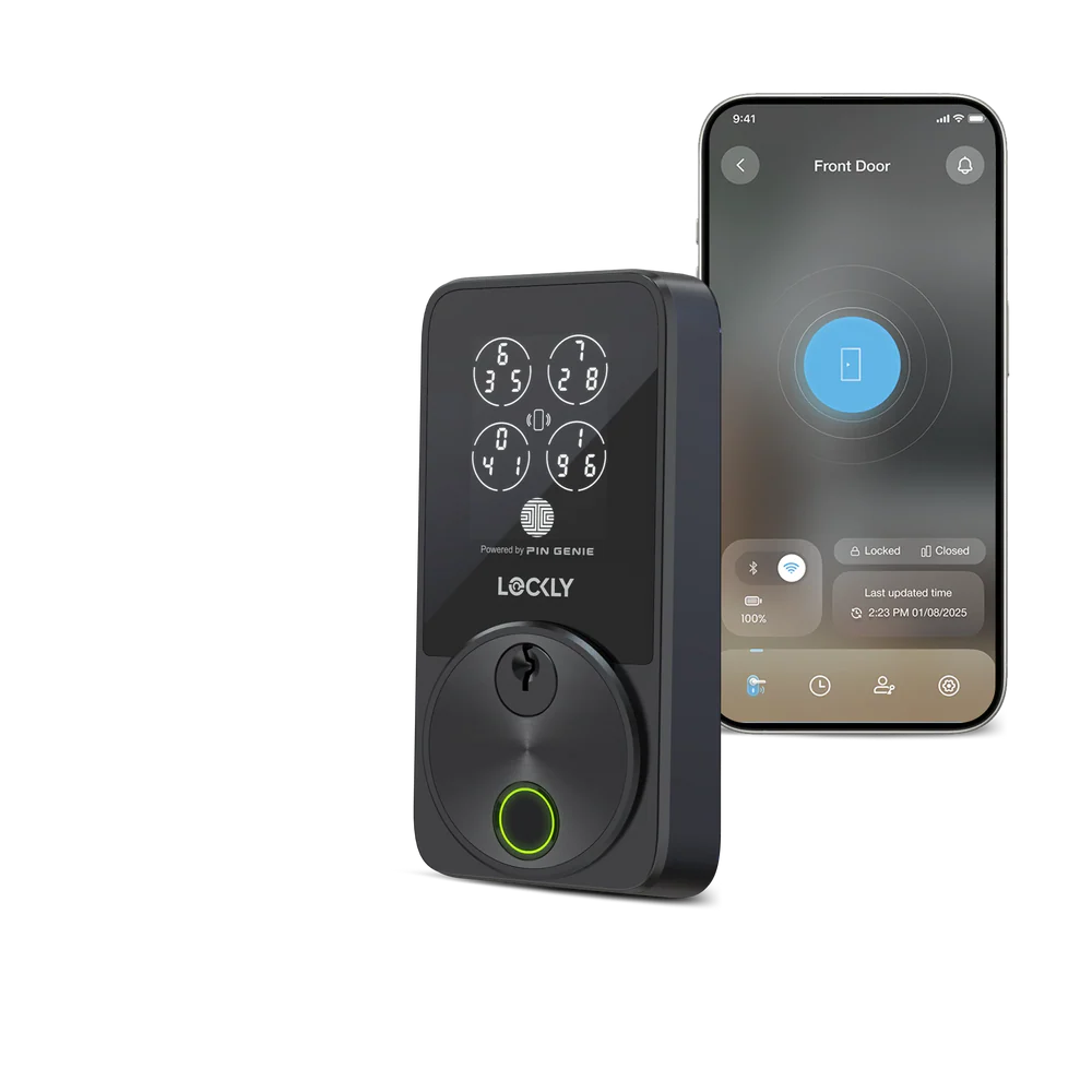 Lockly Secure Pro Zeno Series Fingerprint Deadbolt