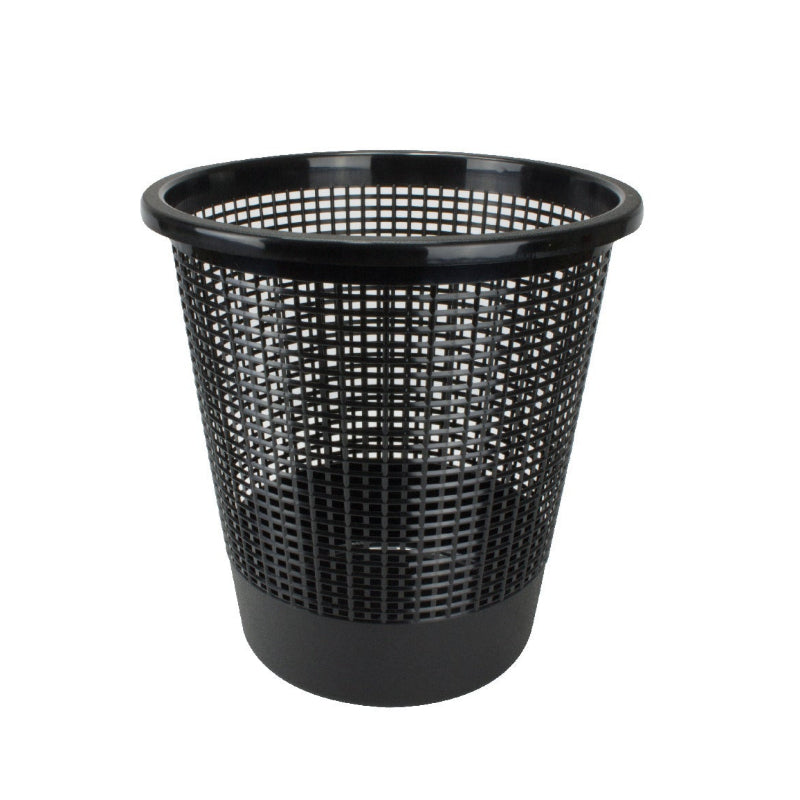 Plastic Paper Basket Black
