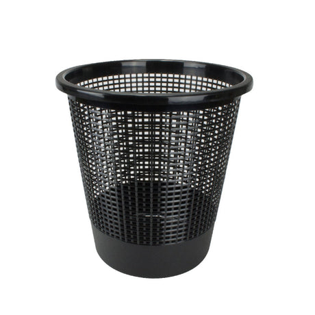 Plastic Paper Basket Black