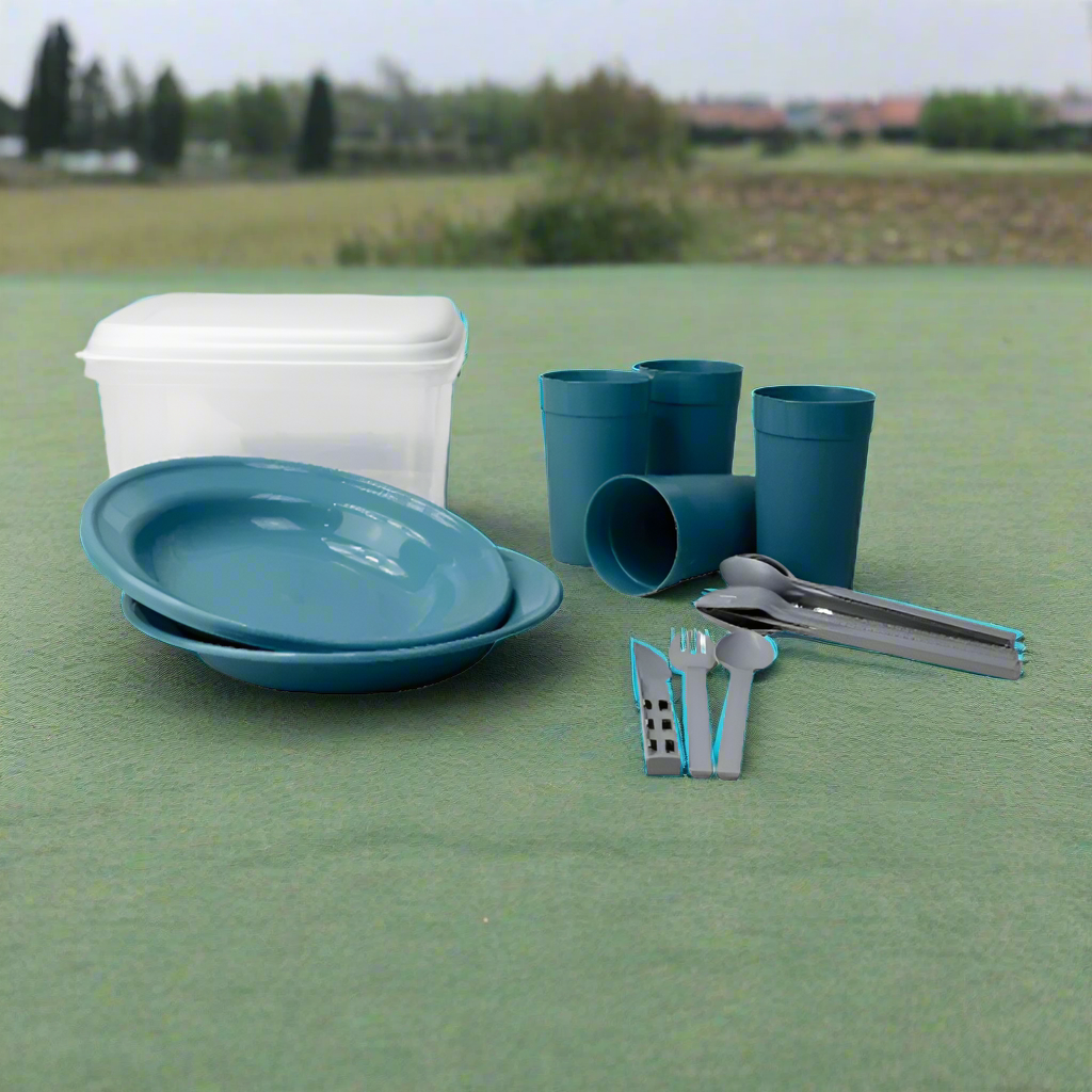 Picnic Sets Plastic Blue