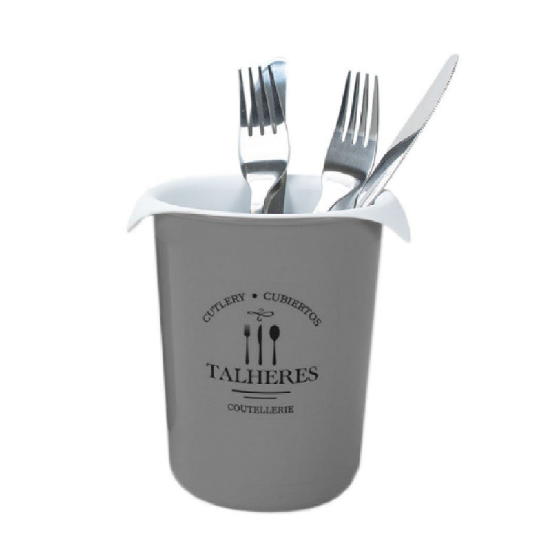 Plastic Cutlery Drainer 0.85L Grey