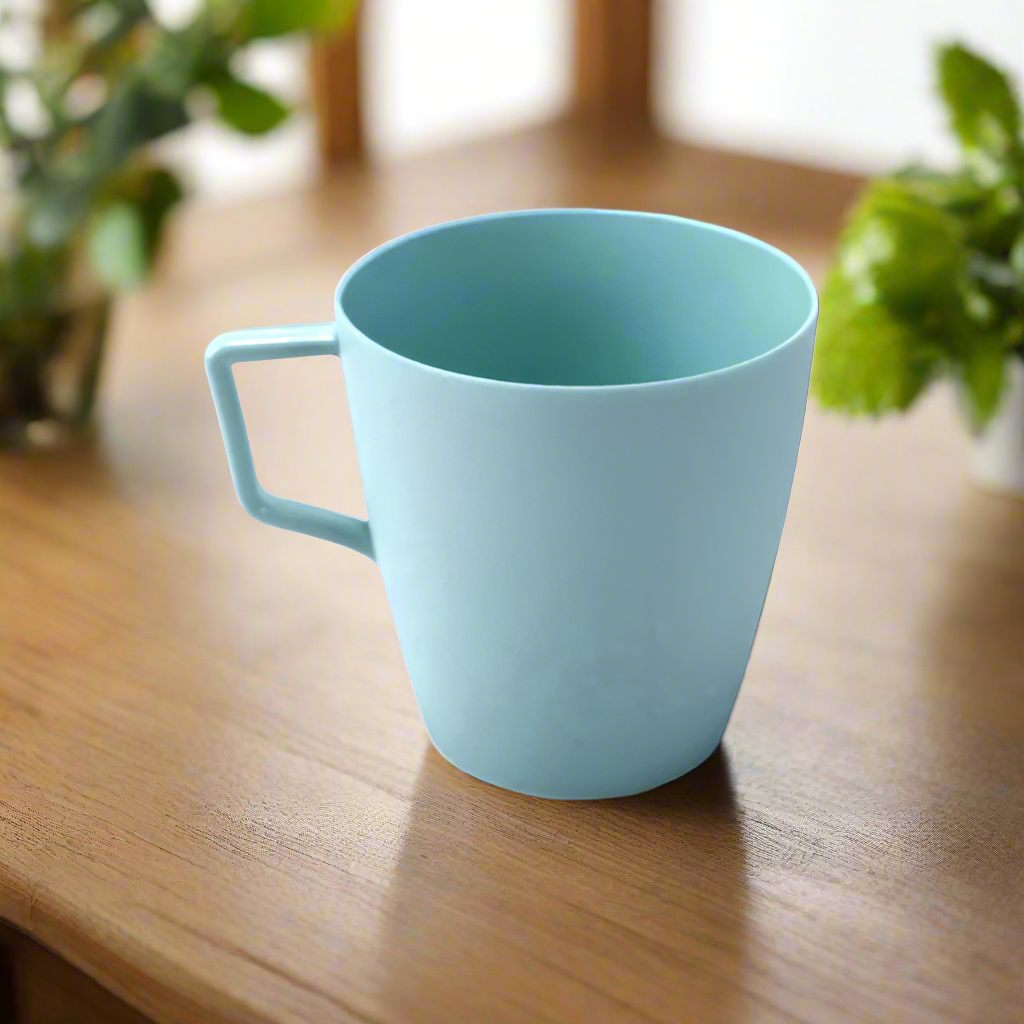 Plastic Coffee Mug 0.35Ltr Blue