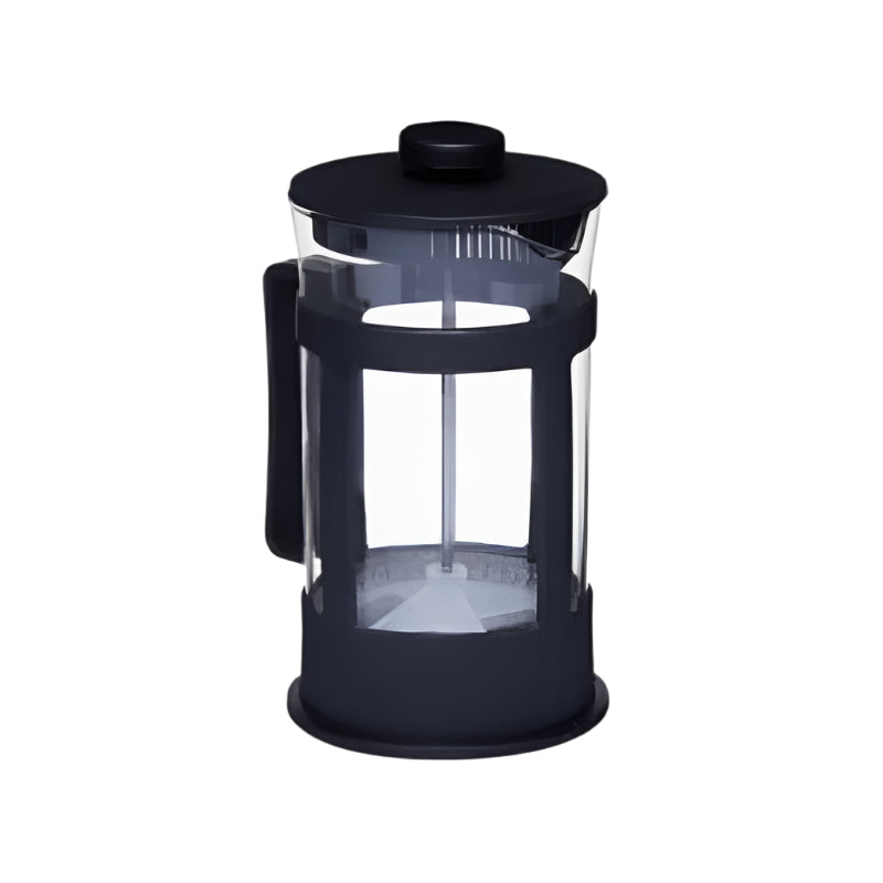 Plastic Glass Teapot With Plunger 1L