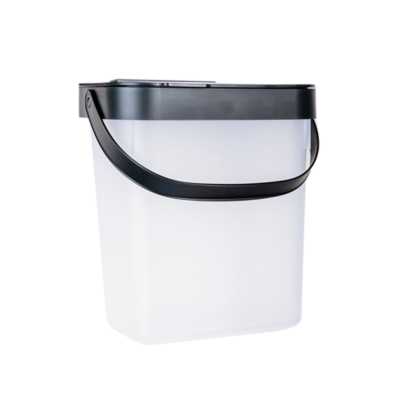 Plastic Hanging Garbage Bin With Lid 34L