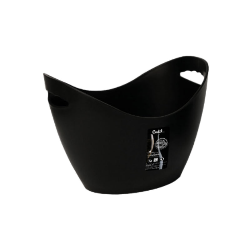 Plastic Ice Bucket 7L Black