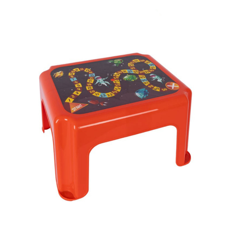 Patterned Plastic Kids Step Stool