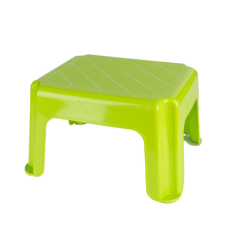 Plastic Kids Step Stool Green