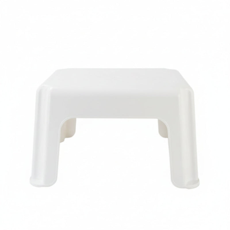 Plastic Kids Step Stool White (Made in Portugal)