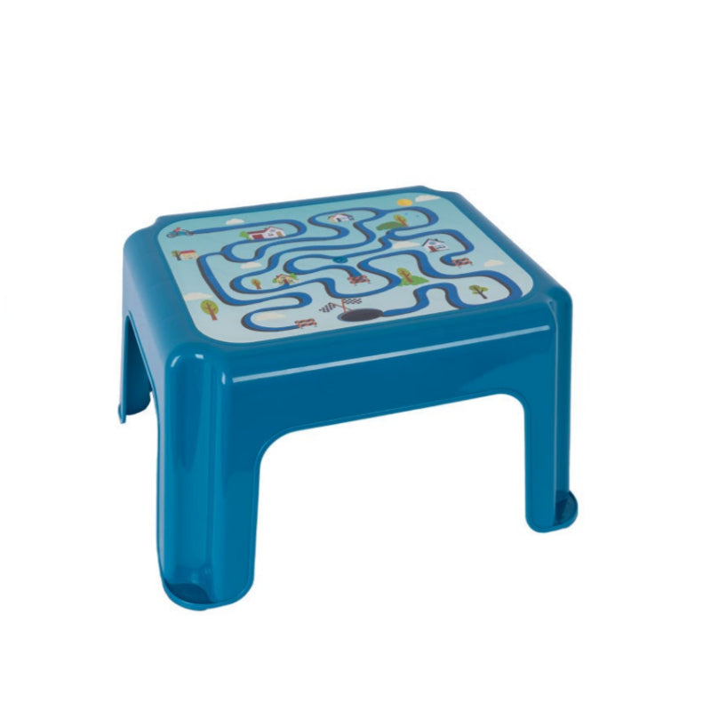 Patterned Plastic Kids Step Stool