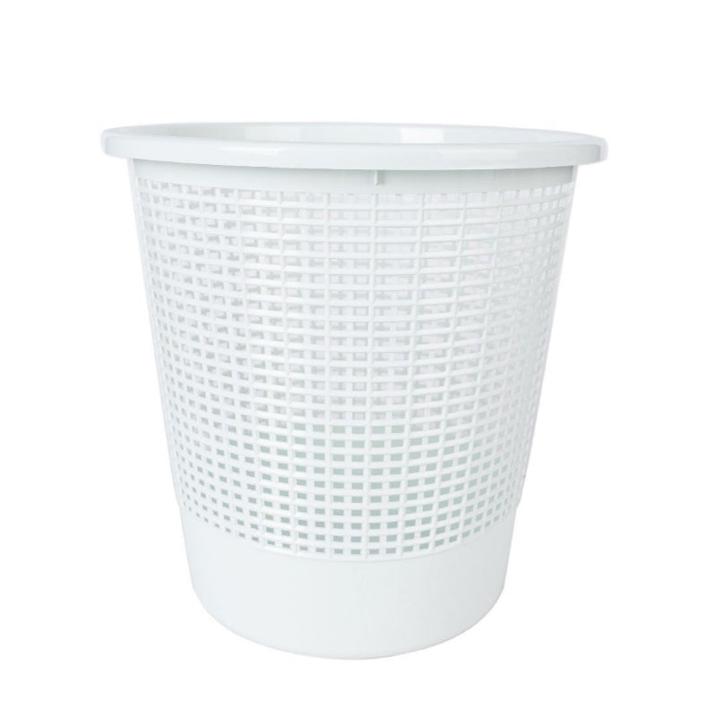 Plastic Paper Basket White