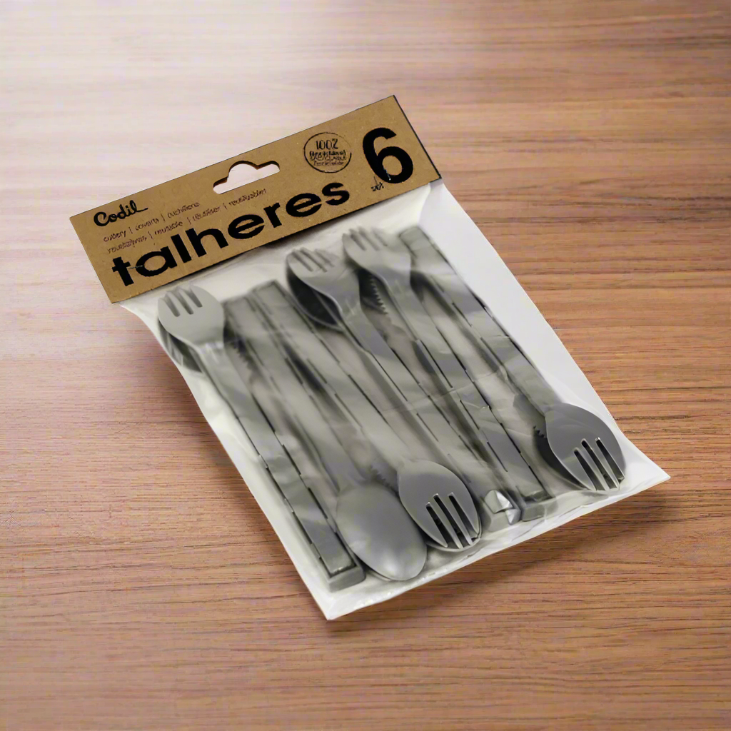 Plastic Serving Spoon (Set of 6)