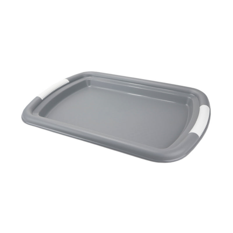 Plastic Serving Tray 2.5Ltr Grey