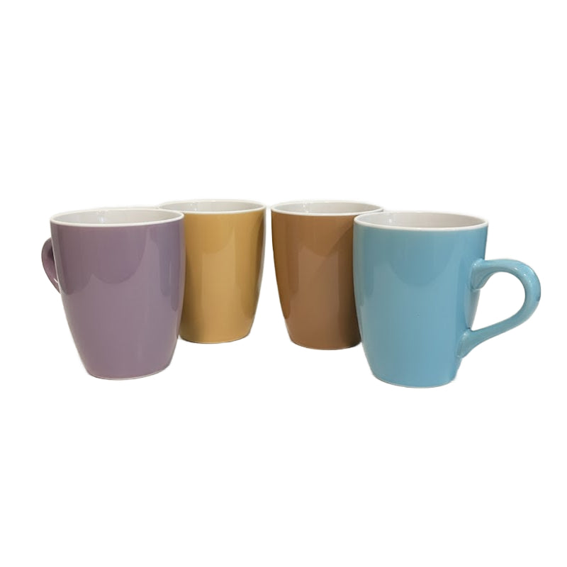 Porcelain Coffee Mug 360ml (Set of 4)