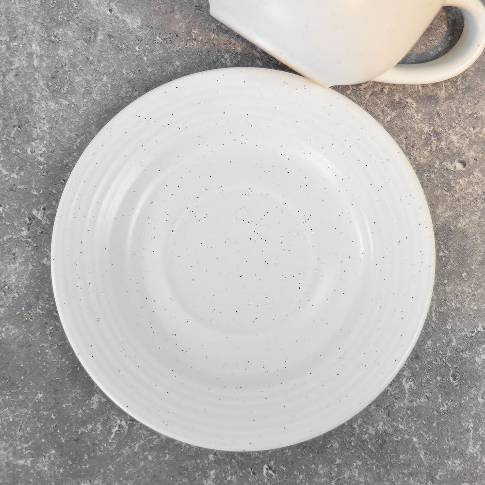 Porcelain Cup & Saucer 220ml White (Set of 12)