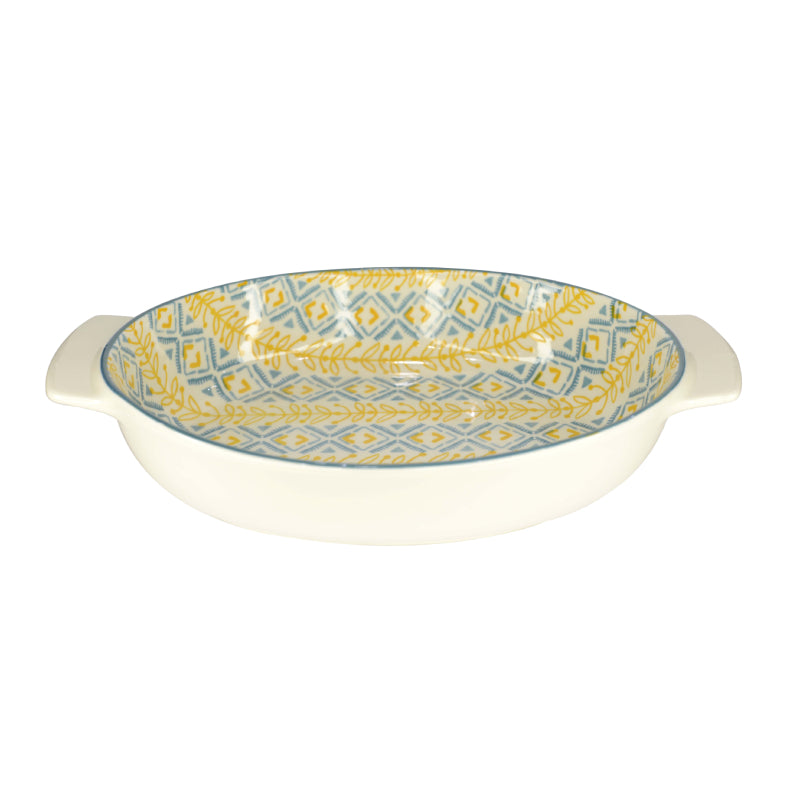 Porcelain Oval Serving Dish