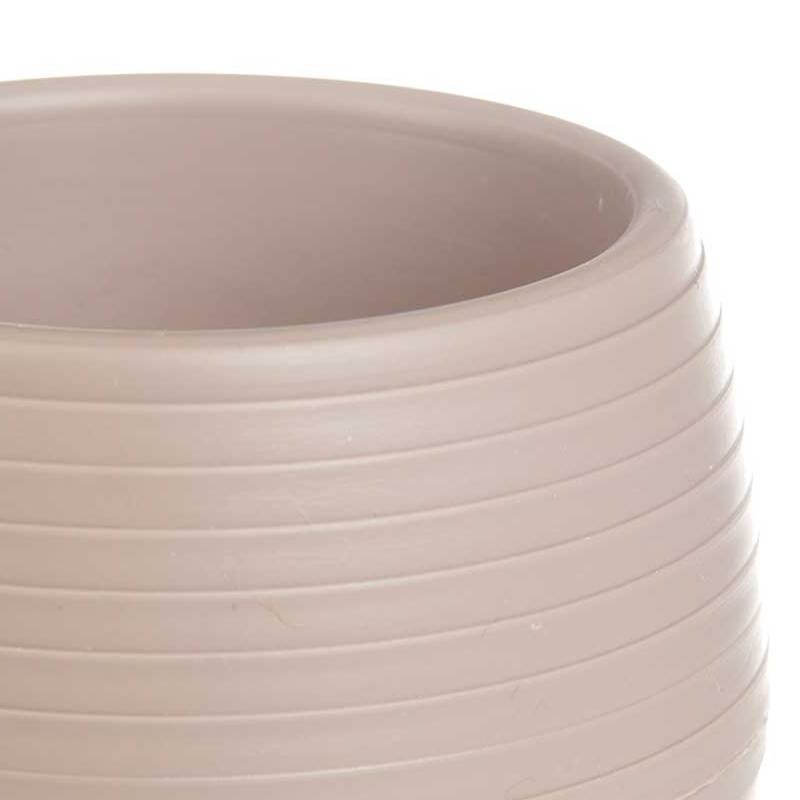 Pots Water Reservoir 13cm Taupe Set of 3