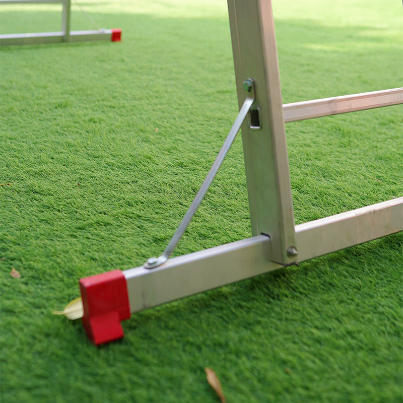 4 Section Aluminium Industrial Ladder 4*14 Steps (4*4Mt) Premium