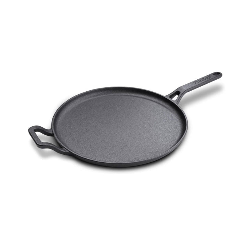 Prestige Cast Iron Flat Tawa 28cm
