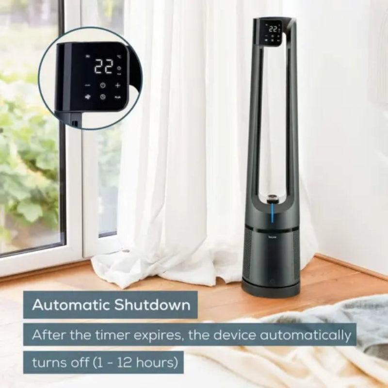 PureFlow 2-in-1 Air Purifier & Fan