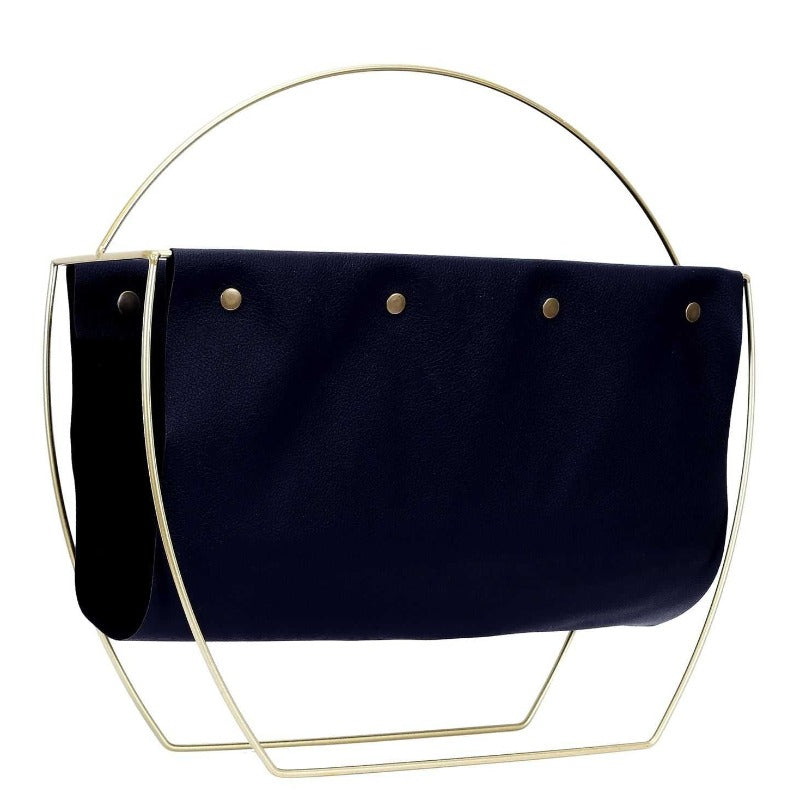 Black and Golding Magazine Rack