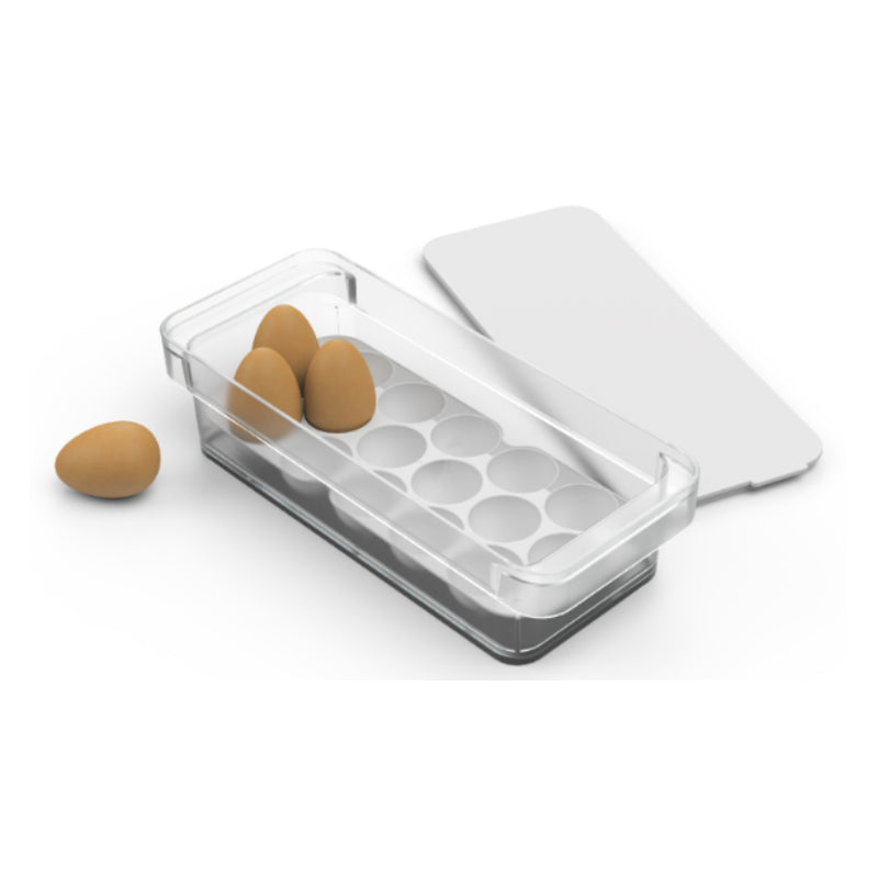 Rectangle Egg Storage Box With Lid 2.5L