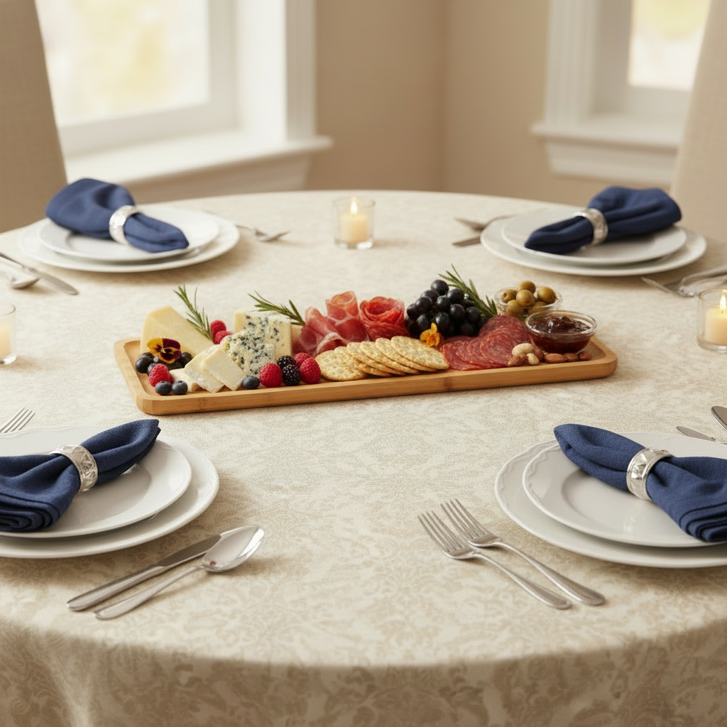 Rectangular Bamboo Appetizer Board 46cm