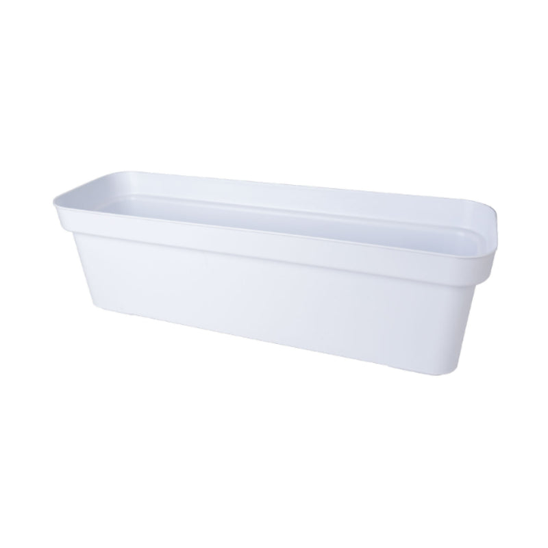 Rectangular Flower Pot 60cm White