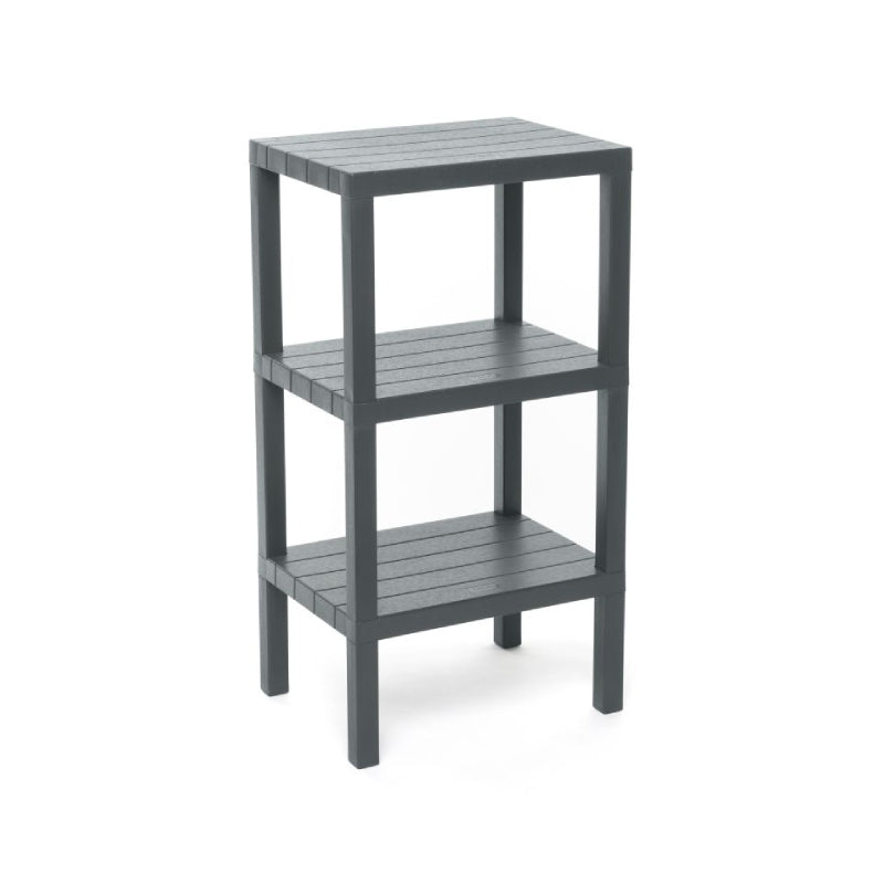 Rectangular Rack Lombok 3 Levels Grey