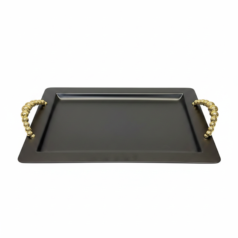 Rectangular Serving Tray Black