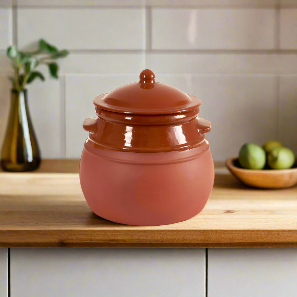 Refractory Clay Cooking Pot 4.5Ltr