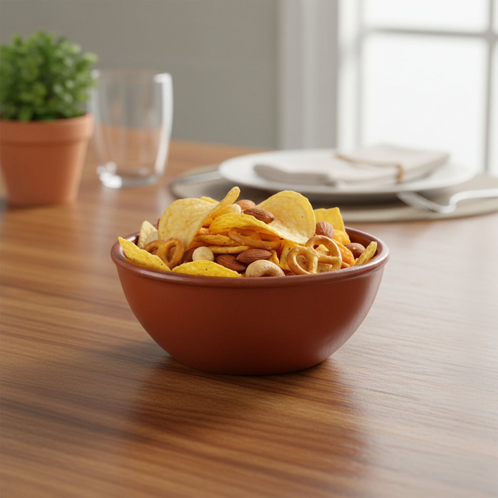 Refractory clay Serving Bowl Diam 600ml