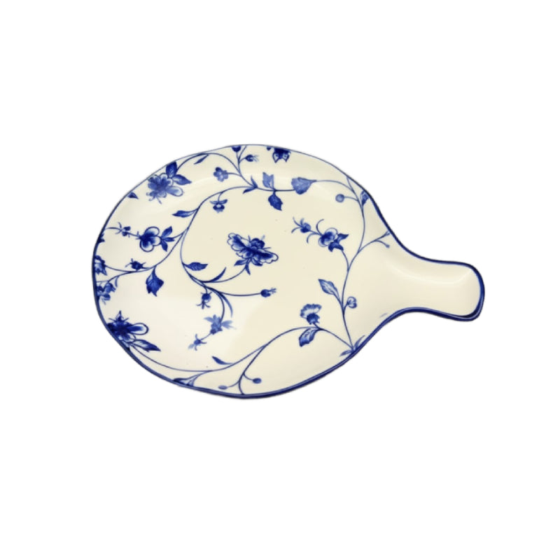 Round Baker With Handle 9" Blue