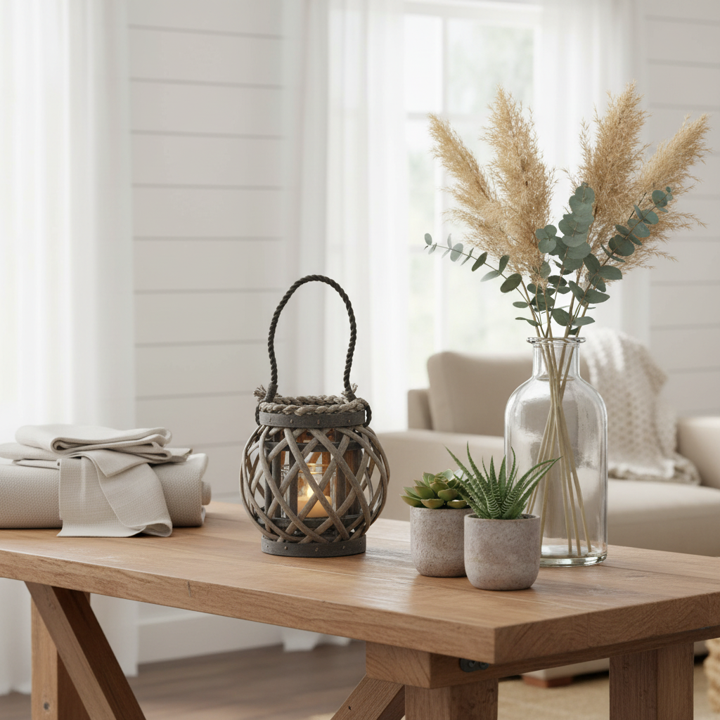 Round Candle Holder Grey W Handle 16cm