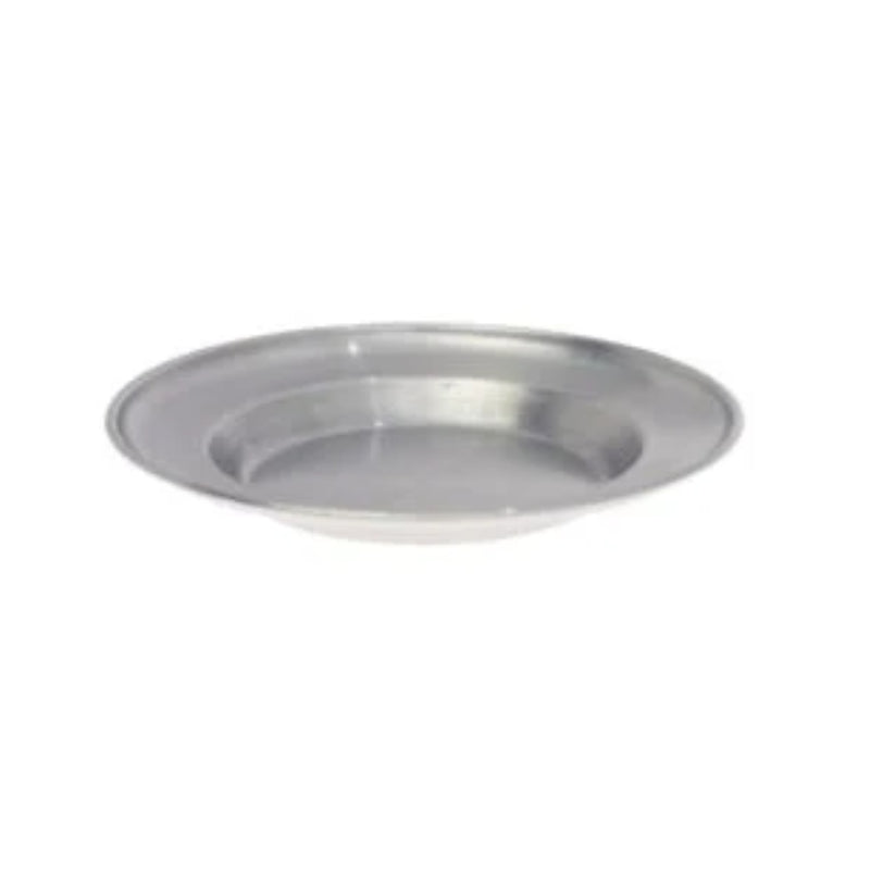 Round Deep Plate Silver 26.5cm
