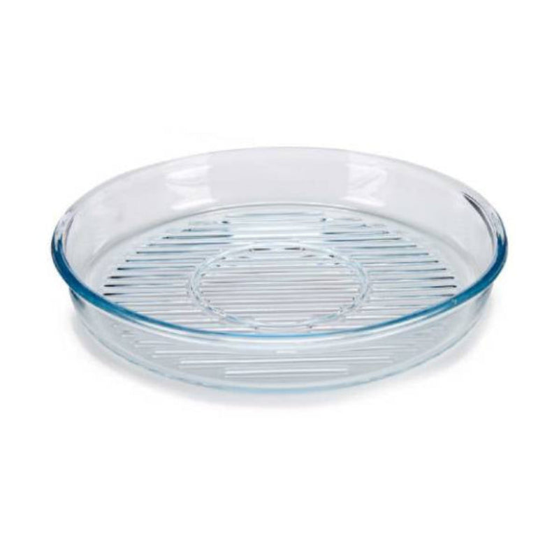 Borcam Round Glass Grill Dish 32cm