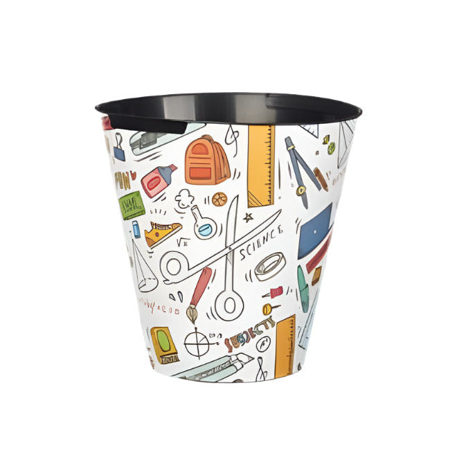 Round Plastic Bin School