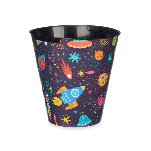 Round Plastic Bin Space