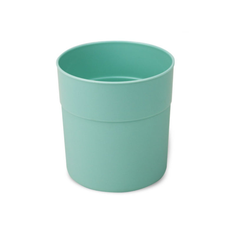 Round Plastic Flowerpot 0.28L Green