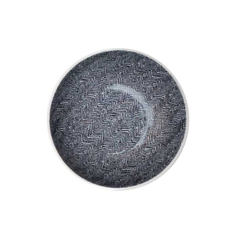 Round Porcelain Deep Plate 8"