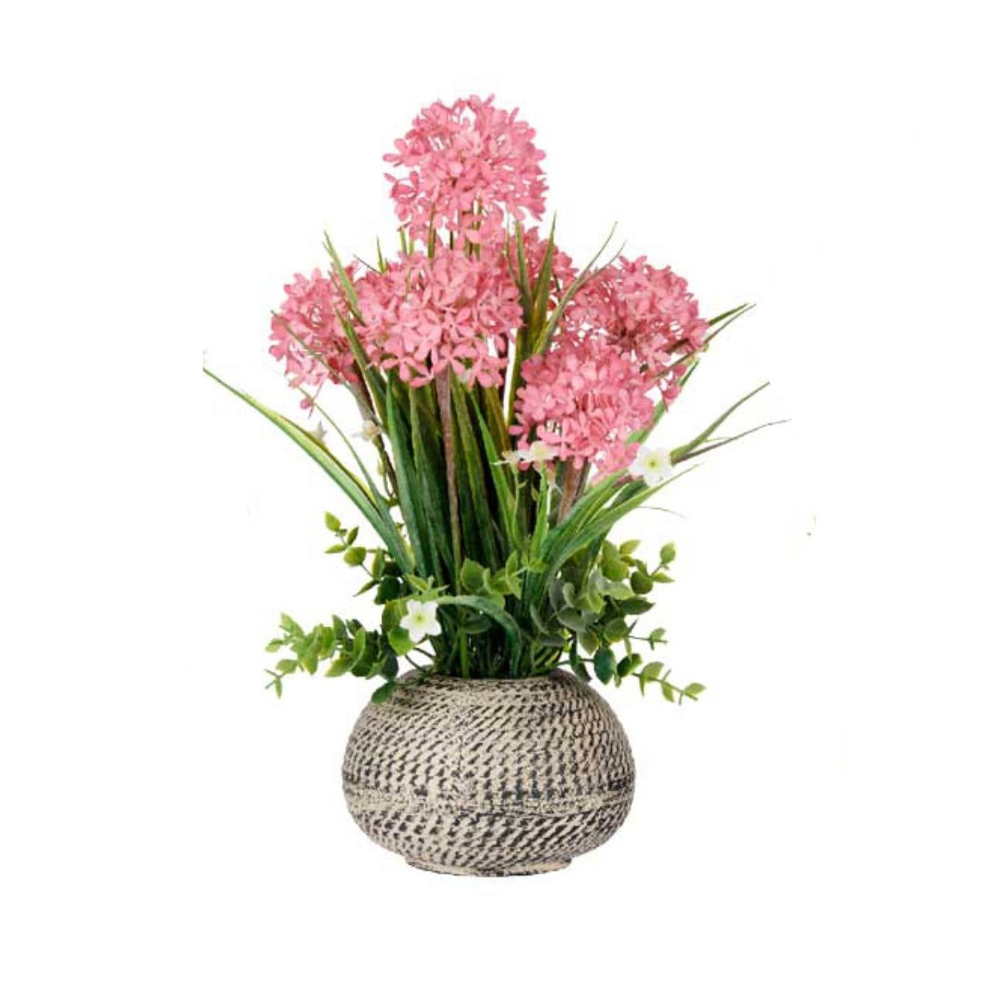 Round Rustic Pot Assort 3 Colours