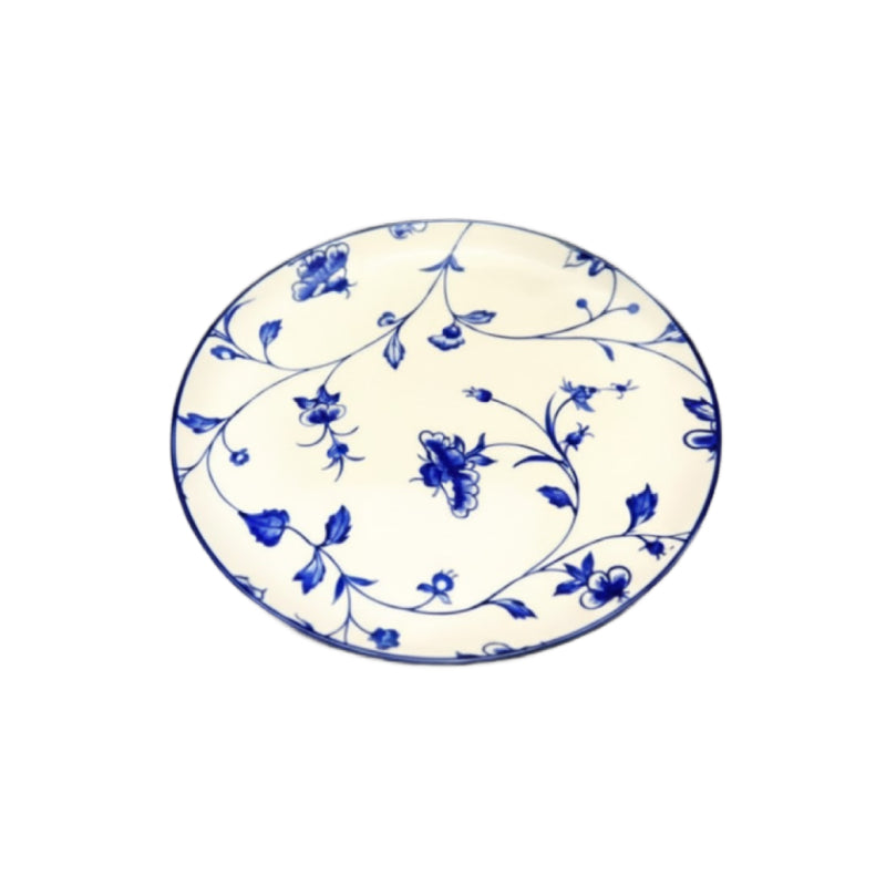 Round Serving Soup Plate 8" Blue
