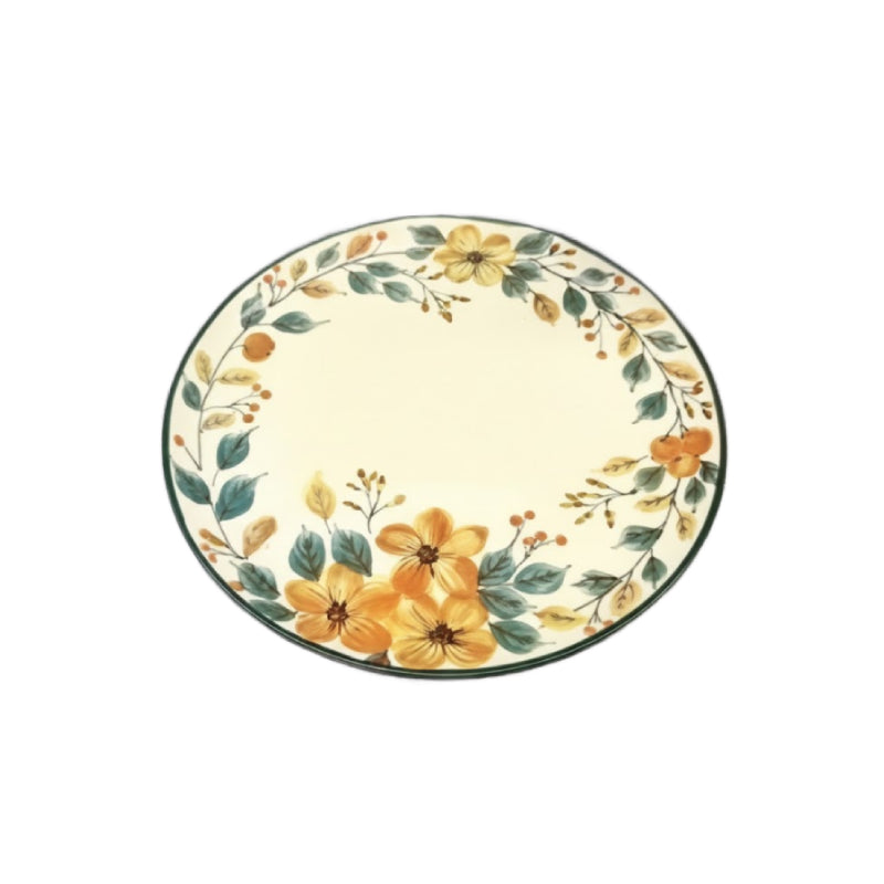 Round Side Serving Plate 8.5"