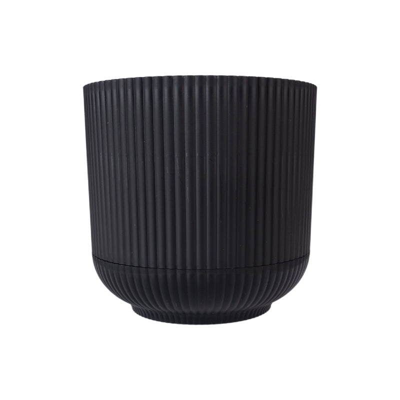 Round striped flower Pot 1.5L