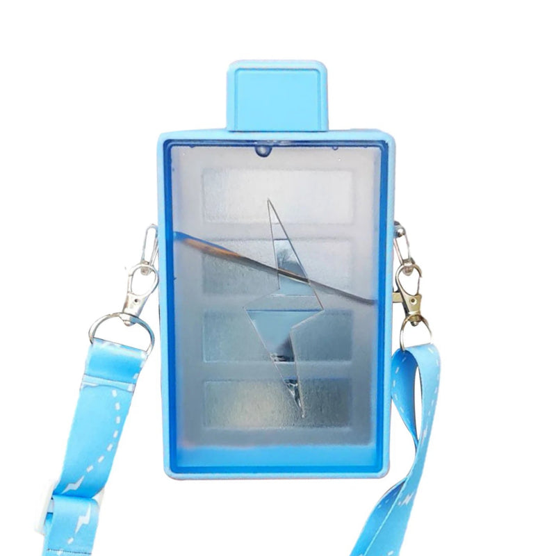 Square Plastic Water Bottle