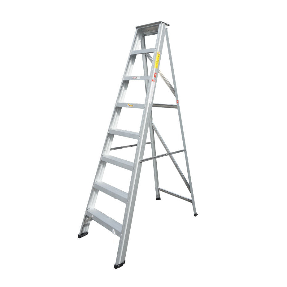 8 Steps Aluminium Ladder Heavy Duty
