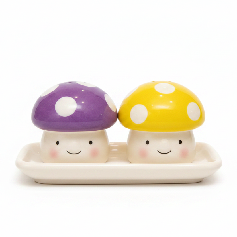 Mushroom Salt & Pepper Set