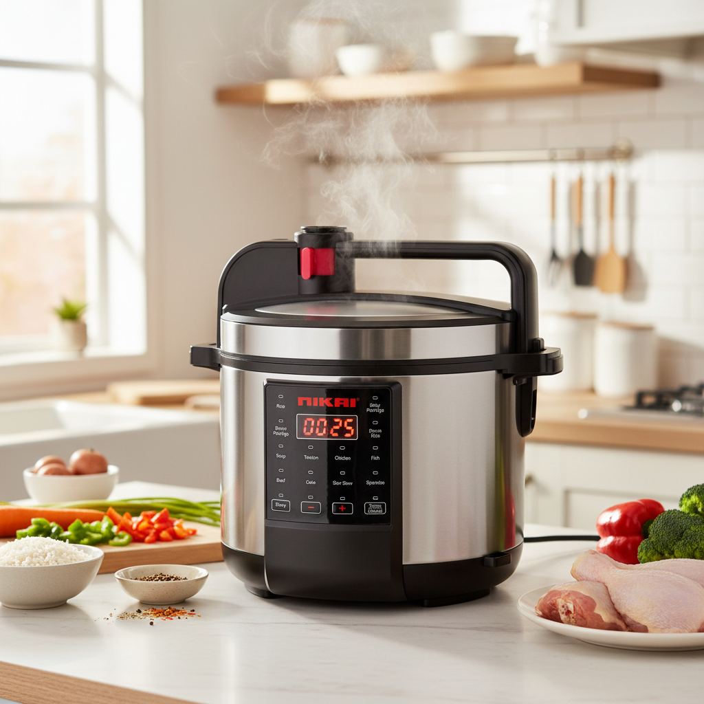 Nikai Pressure Cooker 6 Ltr