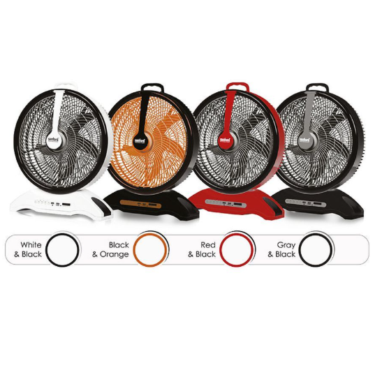Sanford Rechargeable Table Fan 14″