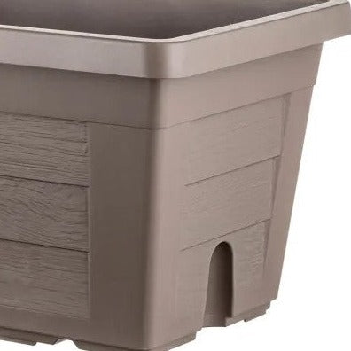 Bama Legno Flower Planter 100 CM Without Saucer Cappuccino