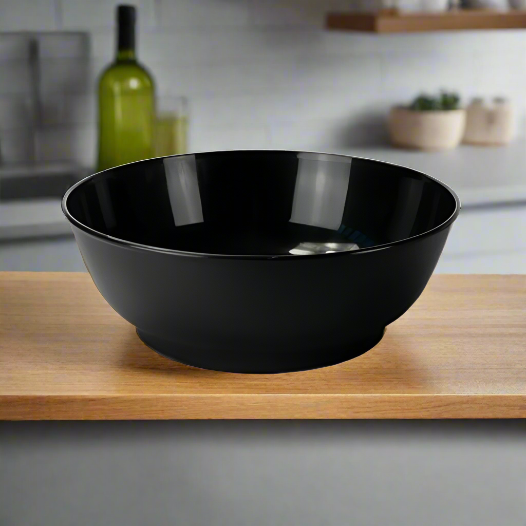 Serving Salad Bowl 5Ltr Black
